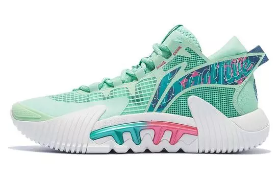 Кроссовки Li Ning Lining Badfive 2, светло-зеленый/белый