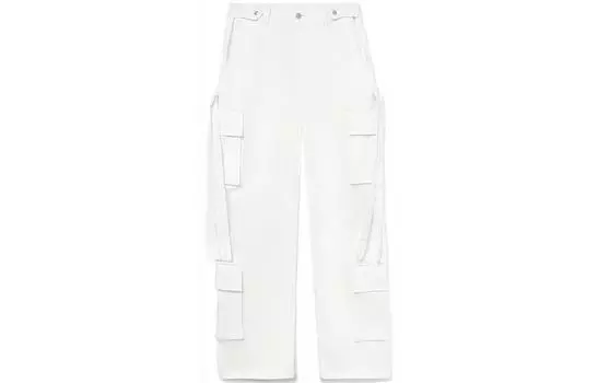 Li Ning ПОДКЛАДКА Брюки-карго унисекс, Белый