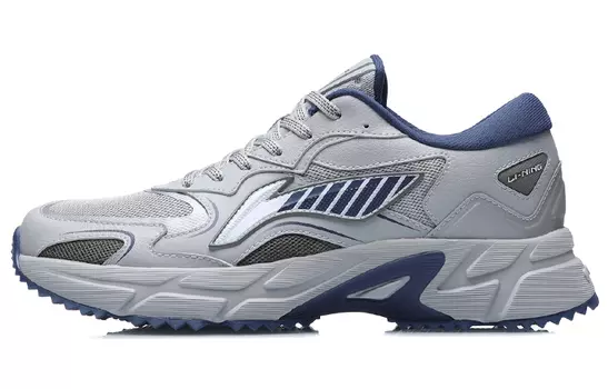 Кроссовки Li Ning Lining Unisex, серый/темно-синий