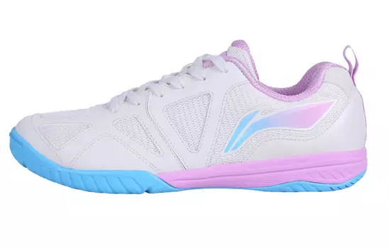 Кроссовки Li Ning Lining Unisex, белый/голубой/светло-розовый