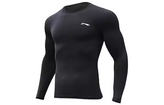 Li Ning ПОДКЛАДКА Мужская одежда для фитнеса, Черный