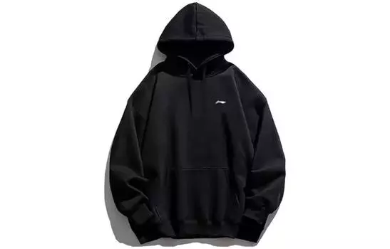 Li Ning ПОДКЛАДКА Мужская толстовка, Черный