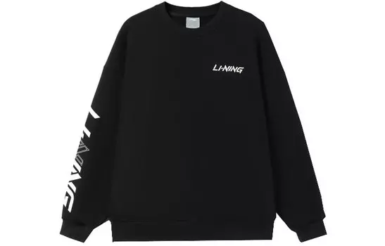 Li Ning ПОДКЛАДКА Мужская толстовка, Черный