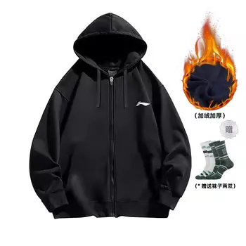 Li Ning ПОДКЛАДКА Мужская толстовка, Черный