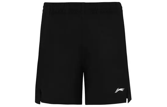 Li Ning ПОДКЛАДКА Мужские повседневные шорты, Черный