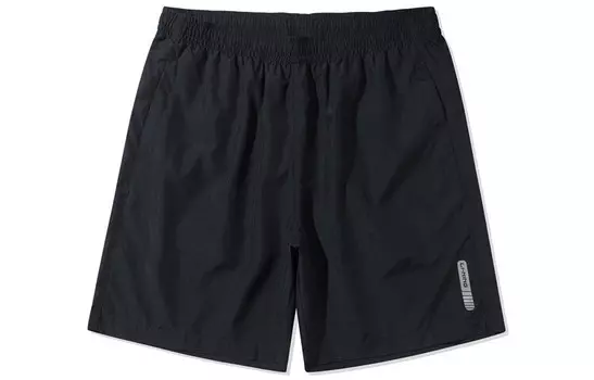 Li Ning ПОДКЛАДКА Мужские повседневные шорты, Черный