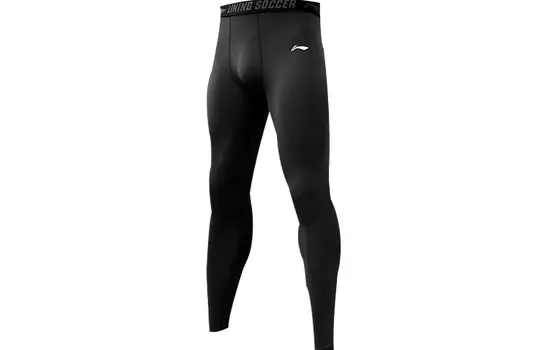 Li Ning ПОДКЛАДКА Мужские спортивные брюки, Черный