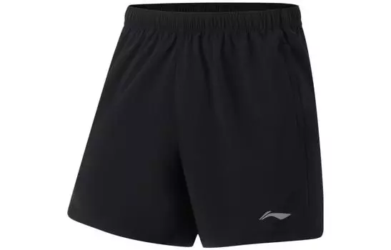 Li Ning ПОДКЛАДКА Мужские спортивные шорты, Черный