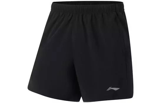Li Ning ПОДКЛАДКА Мужские спортивные шорты, Черный