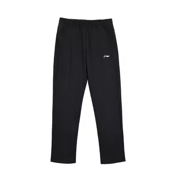 Li Ning ПОДКЛАДКА Мужские трикотажные спортивные штаны, Черный