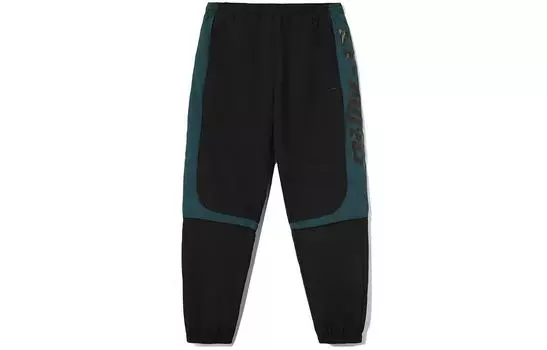 Li Ning ПОДКЛАДКА Мужские трикотажные спортивные штаны, Черный
