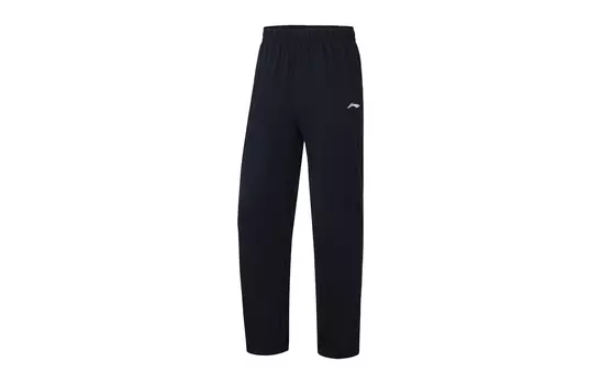 Li Ning ПОДКЛАДКА Мужские трикотажные спортивные штаны, Черный