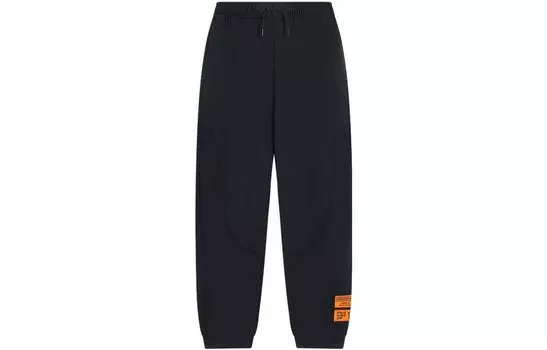Li Ning ПОДКЛАДКА Мужские трикотажные спортивные штаны, Черный