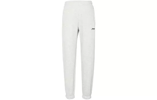 Li Ning ПОДКЛАДКА Мужские трикотажные спортивные штаны, Серый