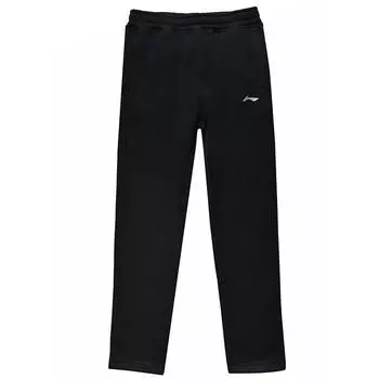 Li Ning ПОДКЛАДКА Мужские трикотажные спортивные штаны, Черный