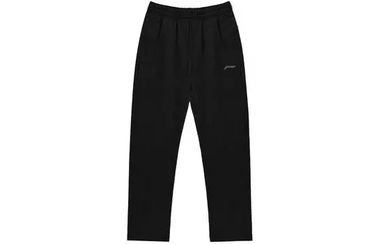 Li Ning ПОДКЛАДКА Мужские трикотажные спортивные штаны, Черный