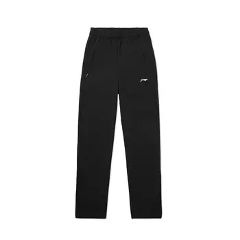 Li Ning ПОДКЛАДКА Мужские трикотажные спортивные штаны, Черный