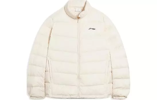 Li Ning ПОДКЛАДКА Мужской пуховик, Белый