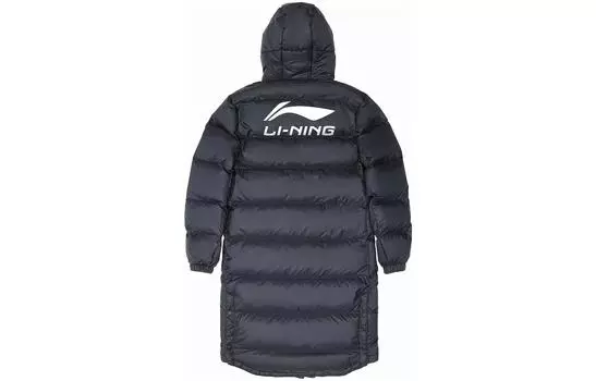 Li Ning ПОДКЛАДКА Мужской пуховик, Черный
