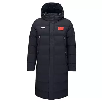Li Ning ПОДКЛАДКА Мужской пуховик, Черный