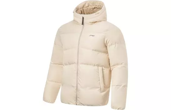Li Ning ПОДКЛАДКА Мужской пуховик, Хаки