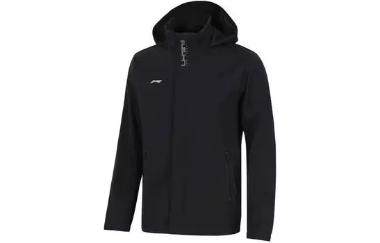 Li Ning ПОДКЛАДКА Мужской тренч, Черный