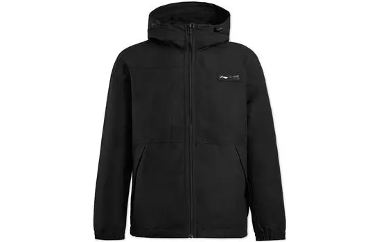 Li Ning ПОДКЛАДКА Мужской тренч, Черный