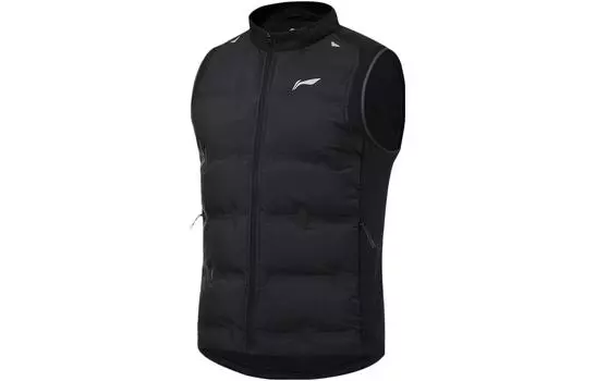 Li Ning ПОДКЛАДКА Мужской жилет, Черный