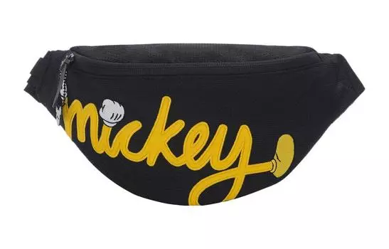 Li Ning ПОДКЛАДКА Поясная сумка унисекс LiNing x Disney, Черный желтый
