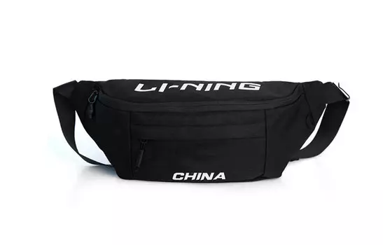 Li Ning ПОДКЛАДКА Поясная сумка унисекс, Звездный свет белый