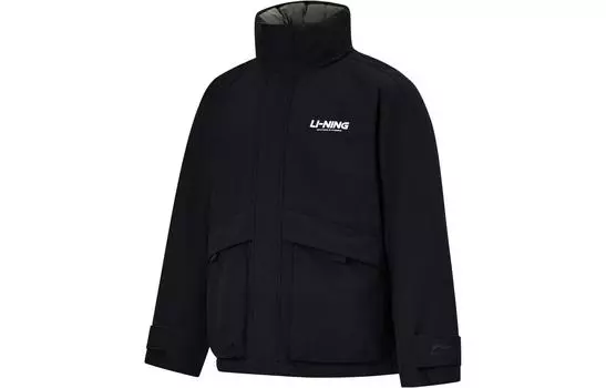 Li Ning ПОДКЛАДКА Пуховик унисекс, Черный
