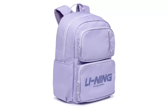 Li Ning ПОДКЛАДКА Рюкзак унисекс Sports Life Collection, Плохой маленький фиолетовый