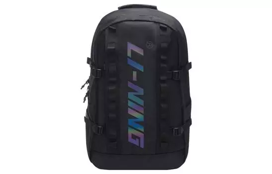 Li Ning ПОДКЛАДКА Рюкзак унисекс Sports Life Collection, Черный