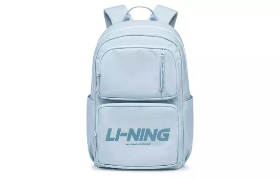 Li Ning ПОДКЛАДКА Рюкзак унисекс Sports Life Collection, Серый/Синий