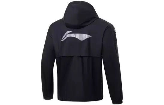Li Ning ПОДКЛАДКА Тренч унисекс, Черный