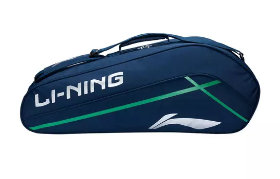 Li Ning ПОДКЛАДКА Унисекс Сумка для хранения серии для бадминтона, Военно-морской