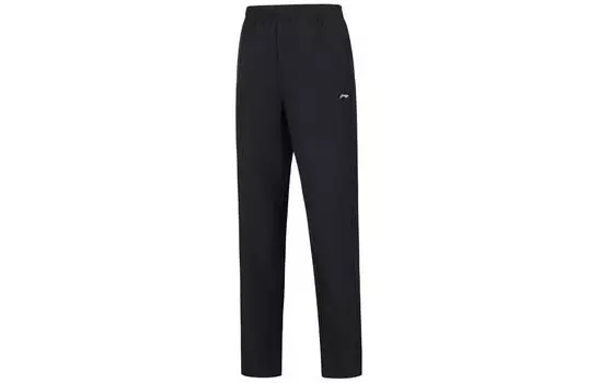 Li Ning ПОДКЛАДКА Женские трикотажные спортивные штаны, Черный
