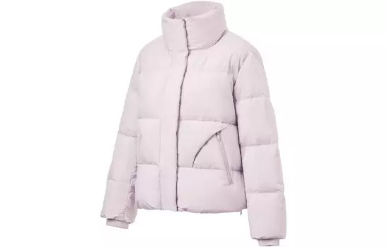 Li Ning ПОДКЛАДКА Женский пуховик, Шелковый фиолетовый