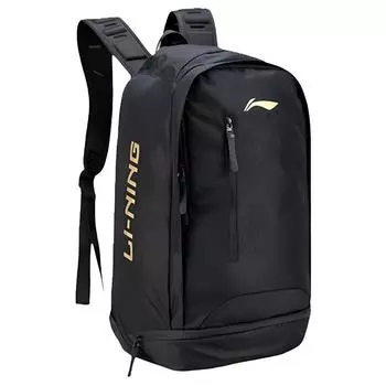 Li Ning Рюкзак унисекс с подкладкой, Черный