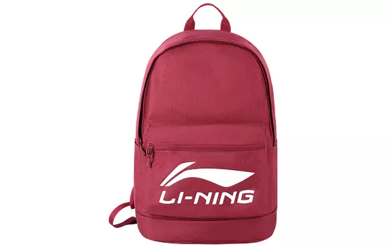 Li Ning Рюкзак унисекс с подкладкой, Красный
