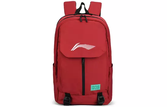 Li Ning Рюкзак унисекс с подкладкой, Красный