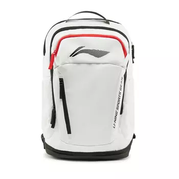 Li Ning Рюкзак унисекс серии для фитнеса ПОДКЛАДКА, Белый