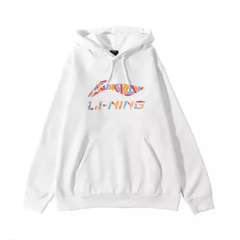 Li Ning Толстовка унисекс с подкладкой, Белый