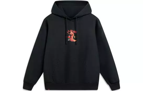 Li Ning Толстовка унисекс с подкладкой, Черный