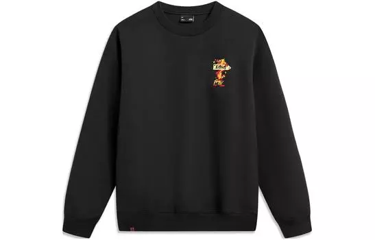 Li Ning Толстовка унисекс с подкладкой, Черный