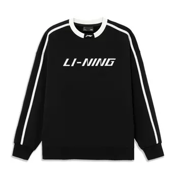 Li Ning Толстовка унисекс с подкладкой, Черный