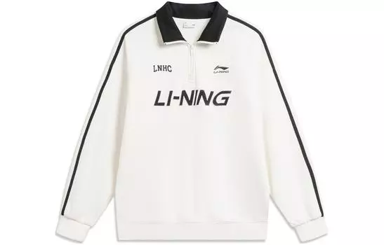 Li Ning Толстовка унисекс с подкладкой, Молочно-белый