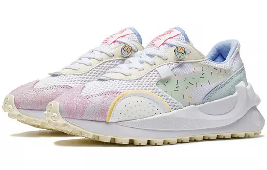 Кроссовки Li Ning LiNing Lifestyle, белый/светло-серый