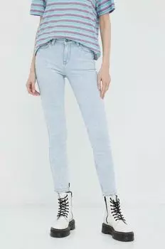 Ли Скарлетт Высокие джинсы Lee, синий