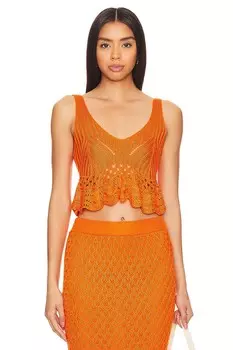 Ли топ Beach Riot, желтый